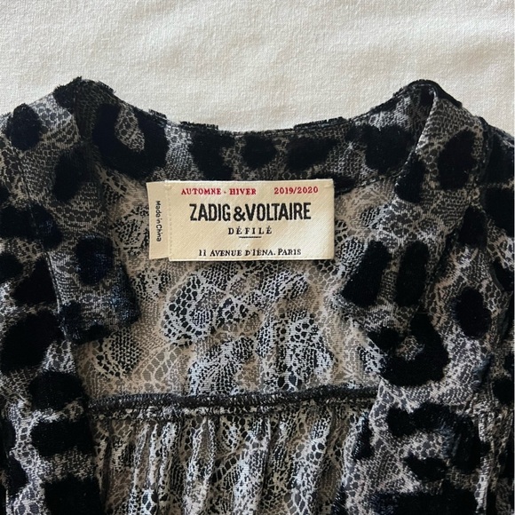 Zadig & Voltaire D Reveal Dress in Noir - Picture 12 of 16